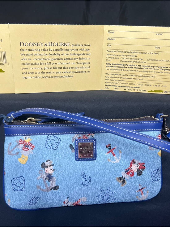 Dooney & Bourke Handbags - DOONEY & BOURKE Disney cruise 2019 Clutch Mini Hand Bag NWT and D&B tissue paper